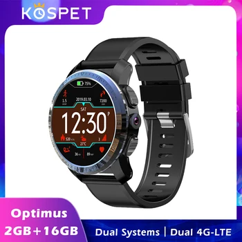 

KOSPET Optimus 4G Smart Watch 2GB 16GB 1.39Inch 800mAh 8MP Camera Heart Rate Measurement Dual Systems Android Sports Smartwatch