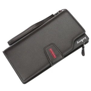 Image 2 - New Fashion Top PU Leather Long Style Wallet With Red Logo Bag Card Package Wallet Coin Bag For Haval Free Shipping