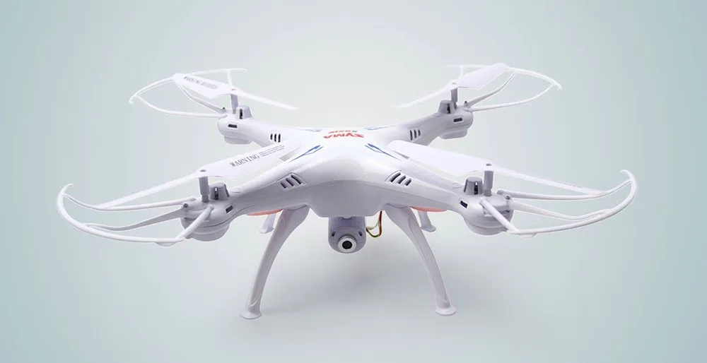 SYMA X5SW FPV Дрон с Камера обновления HD 2.0MP WI-FI RC Дрон 2,4G 6-осевой RC дроны RC самолет с большим радиусом игрушки летают самолет - Цвет: white 1 battery