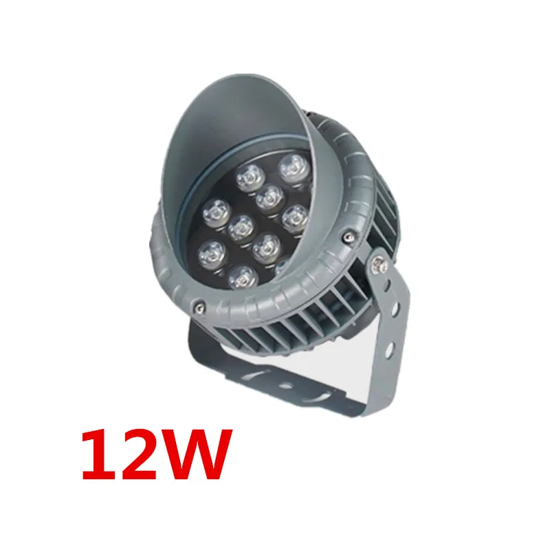 Luz exterior RGB, luz LED para inundación, luces para parques, jardines, árboles, iluminación de ingeniería, luces impermeables IP65, iluminación verde publicitaria