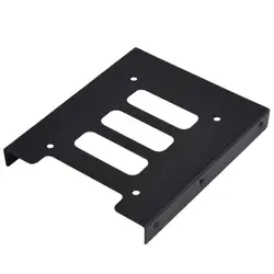Support métallique de montage pour disque dur SSD/HDD 2,5" 3,5", adaptateur de fixation pour PC 