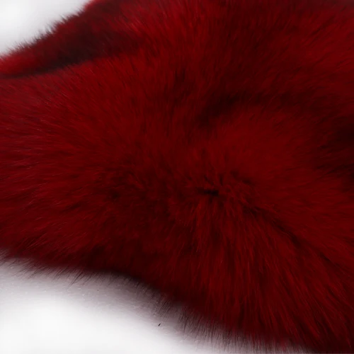 Женская куртка из натурального Лисьего меха, женская зимняя куртка из лисьего меха - Цвет: as picture