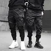 Pantalones bombachos con cintas para hombre, ropa de calle, estilo Hip Hop, informal, con bolsillos, a la moda, Harajuku, 2022 ► Foto 1/6