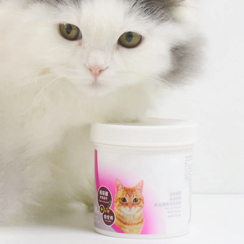Домашнее животное профессиональная чистка гипоаллергенные салфетки для кошек, дезодорирующие Уход за глазами влажные салфетки для чистки кошек салфетки для глаз