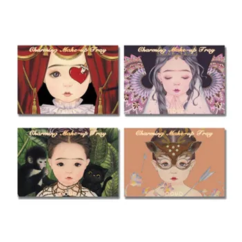 

Pearlescent Glitter Eye Shadow 8 Colors Pigment Eye Shadow Palette Matte Shimmer Eyeshadow 1pcs colorful makeup TSLM1