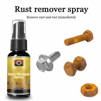 

30ml Rust Cleaner Spray Car Care Tools Derusting Spray Cleaner Maintenance 30g Car Rust Spray Portable Cleaning M8E5