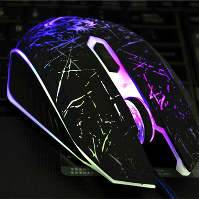  Usb Wired Optical Computer Pc Notebook Laptop Gaming Mouse Dpi Game Led Gamer Mice For Dota Csgo Ga