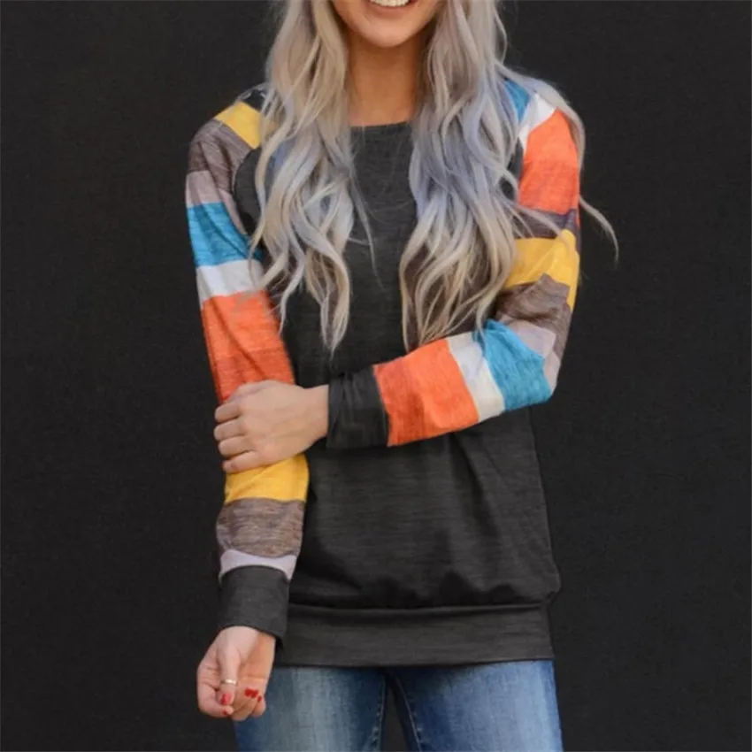 Women Hoodies Striped Sweatshirts Autumn Long Sleeve Top Women Hoodie Fashion Pullovers Female Sweatshirt Women O-neck Top Women Hoodies Striped Sweatshirts Autumn Long Sleeve Top Women Hoodie Fashion Pullovers Female Sweatshirt Women O-neck Top
