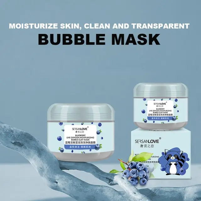 Collagen Bubble Mask Mud Moisturizing Mask Moisturizing Skin Cleansing Mask Skin Care 1Pcs