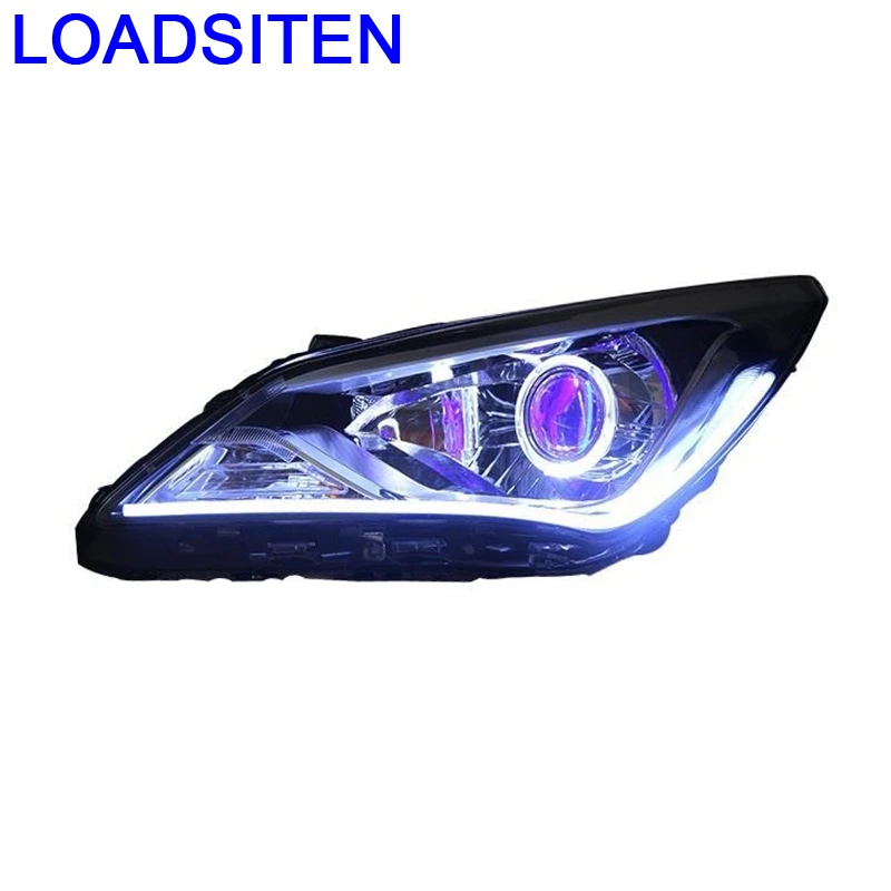 Luces Para Drl Внешняя Автомобильная Лампа, светодиодные дневные ходовые огни, автомобильные фары 10 11 12 13 14 15 16 для hyundai Verna