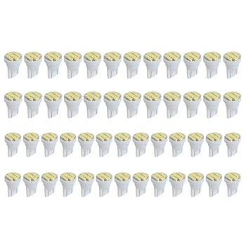

50 PCS T10 8SMD Bright White LED Interior Light Bulbs W5W 194 158 168 2825 6000K