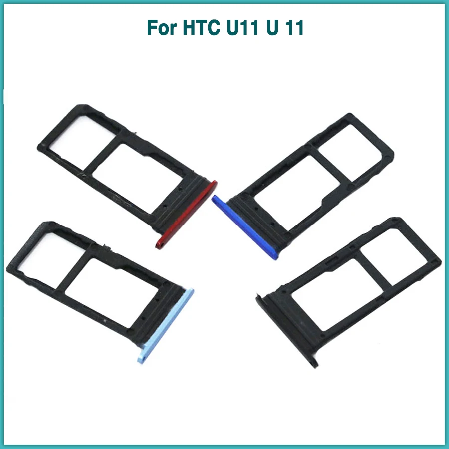 

new Original U11 SIM Card Tray For HTC U11 U 11 SIM Card Reader Sim Tray Holder Sim Slot Replacement Parts