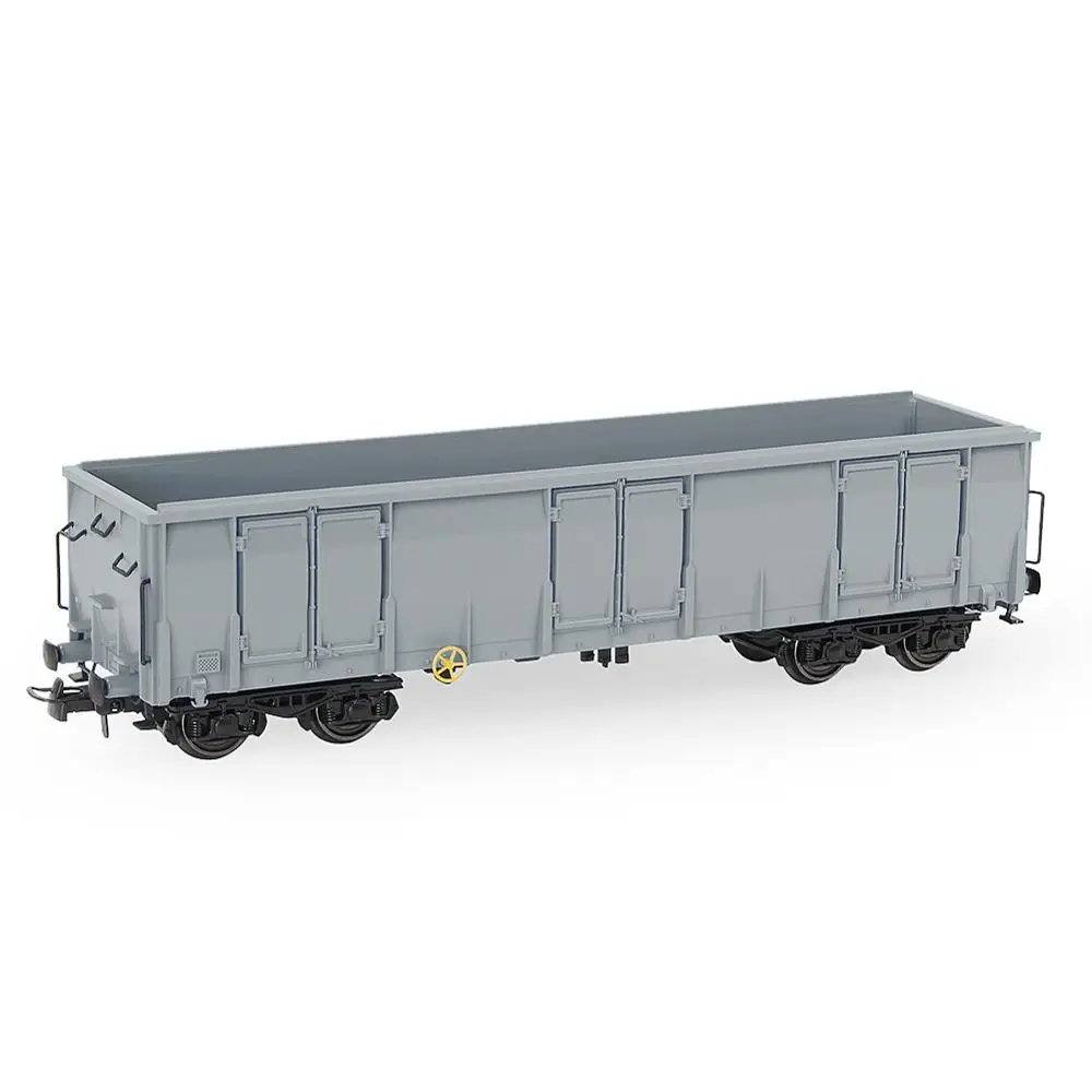 3 шт. HO Scale 1:87 высокая сторона Gondola серый вагон подвижный склад железная дорога