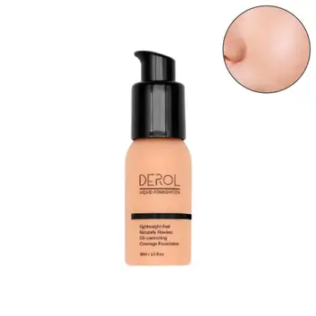 

Concealer Liquid Foundation Brightening Moisturizing Oil Waterproof 30ml Bb Liquid Makeup Cream Foundation Control H0F4