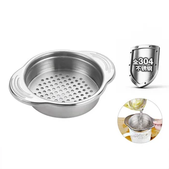 

304 Stainless Steel Drainer Canned Food Water Filter Ear Canned Food Separator Kitchen Gadgets