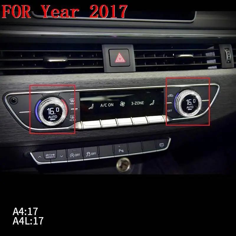 Автомобильная декоративная обновленная Модифицированная Персонализированная Авто Стайлинг украшения Яркие блестки наклейки на запчасти 17 18 для Audi A5 - Название цвета: MODEL F