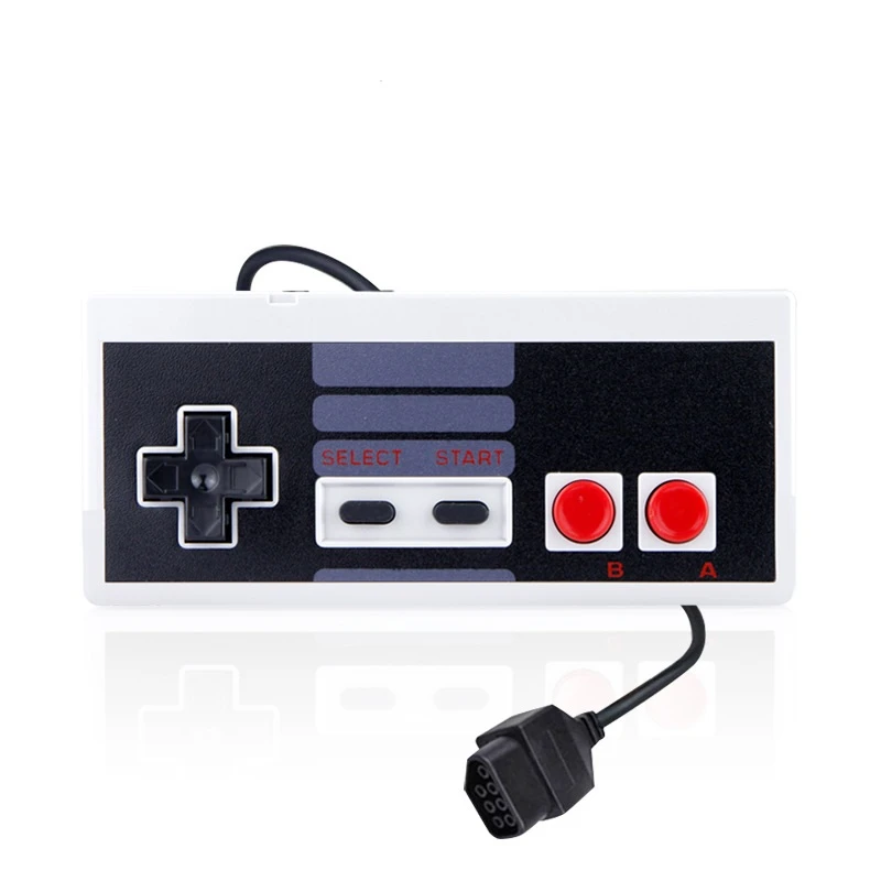 6FT Classic Controller Gaming Gamer JoyStick Joypad for NES NTSC and PAL System Console Classic Style