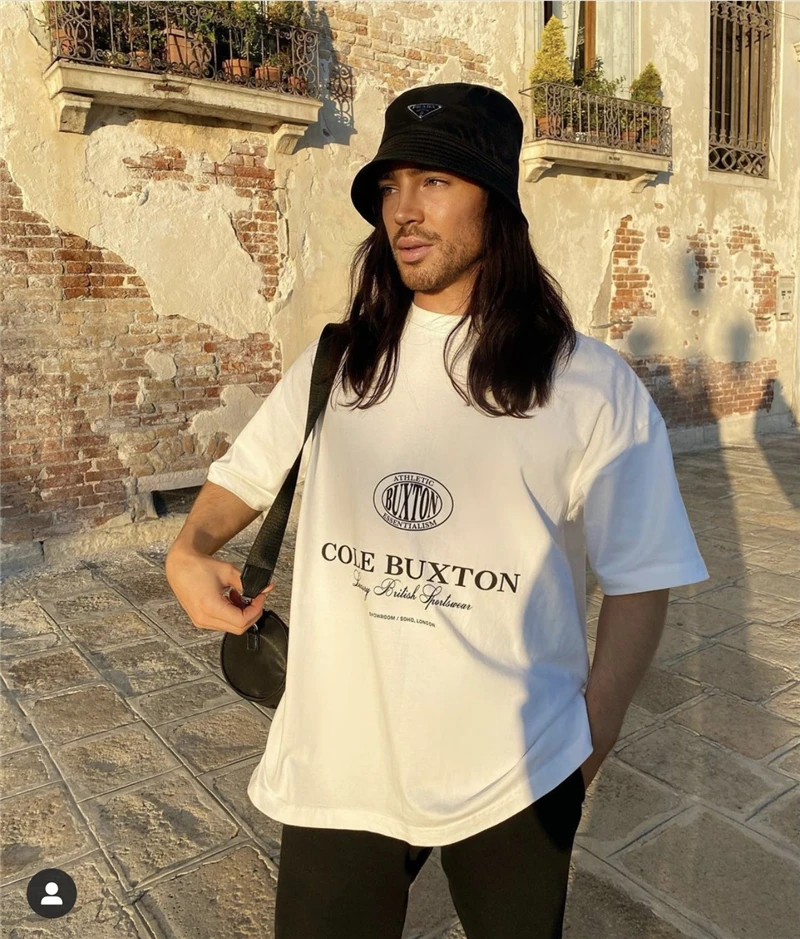 Oversized Cole Buxton T shirt Men Women 