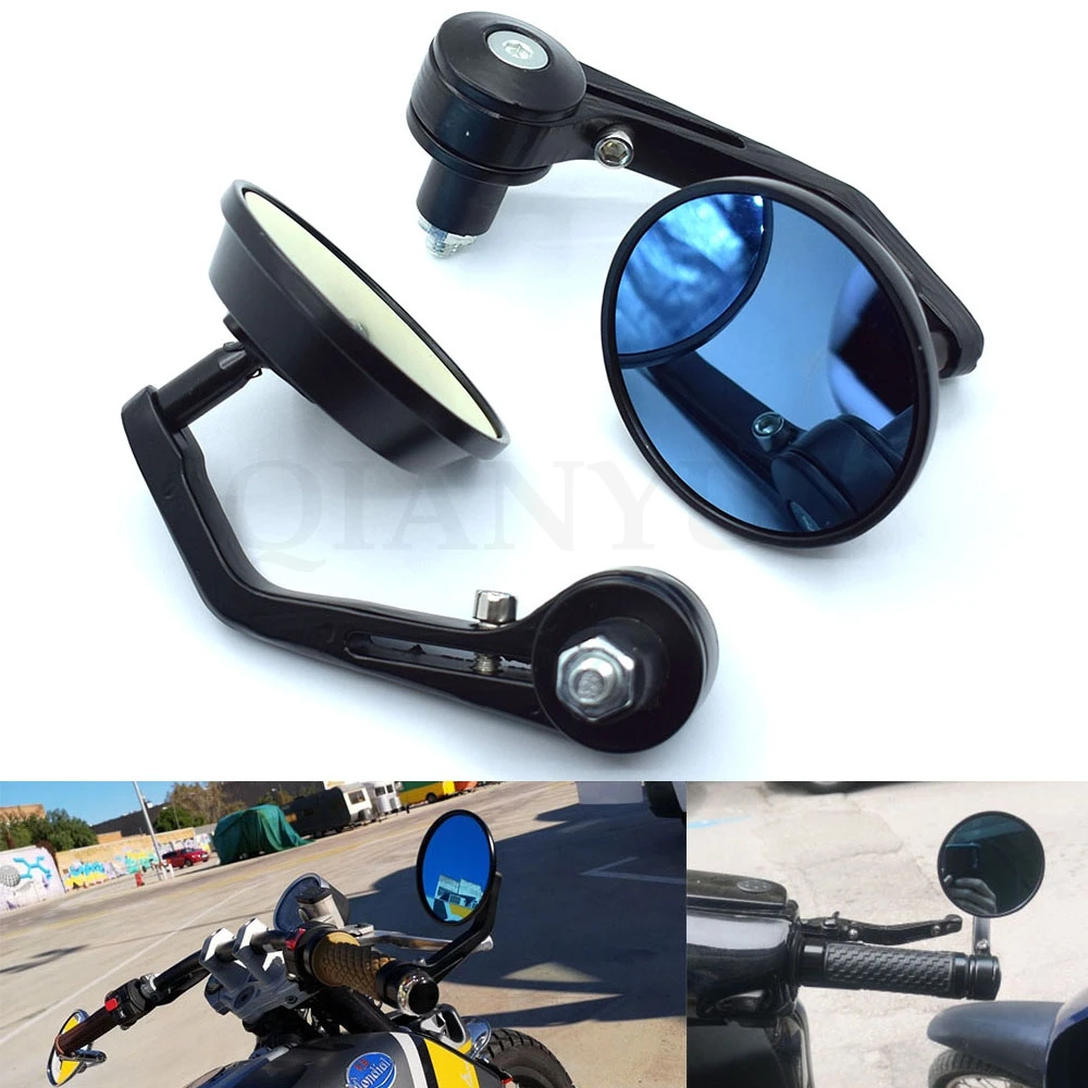 Универсальное 7/" мотоциклетное зеркало заднего вида с ручкой для Honda VFR750/S VFR800/F VTR1000/F CBF1000 VF750/S CBR1100XX