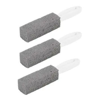 

2/3pcs/set Portable Pumice Stone Water Toilet Cleaner Degrees 360 Tool Cleaning Bathtubs Tile Sinks Brush Wand K4C9
