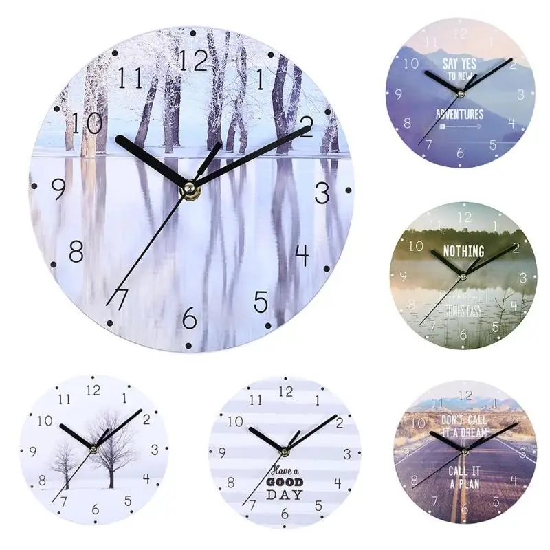 

European Creative Wall Clock Hanging Living Room Bedroom Home Offices Decor
