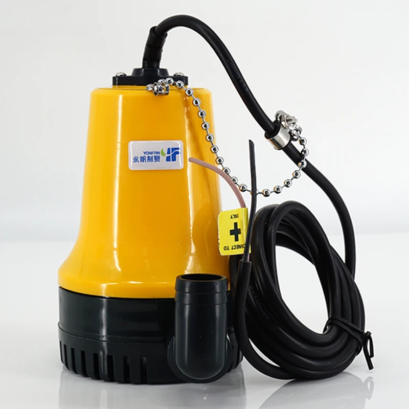 

Mini Submersible Water Pump Pool Pond Agricultural Irrigation Marine Bilge Pump Engineering Plastics