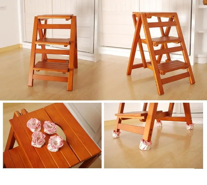 Табурет Cocina Banco складной стул Escalera Plegable Ванная комната для пожилых людей дерево Escaleta Merdiven Escabeau стул лестница
