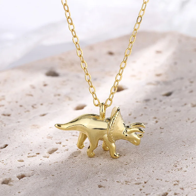 Iced T-Rex Dinosaur Pendant 24