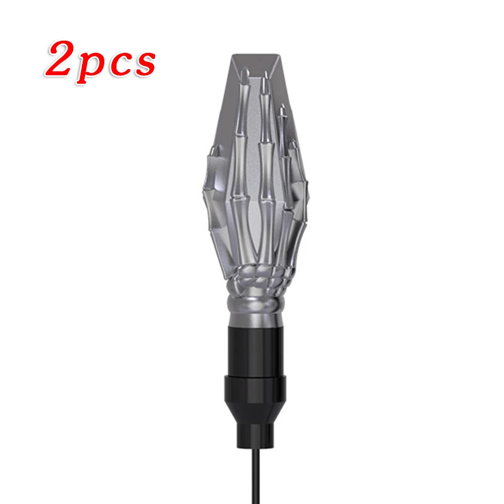 

2pcs Motorcycle Aluminum Alloy LED Turn Signals DRL DC 12V For Harley Suzuki BMW High Brightness LED Lights