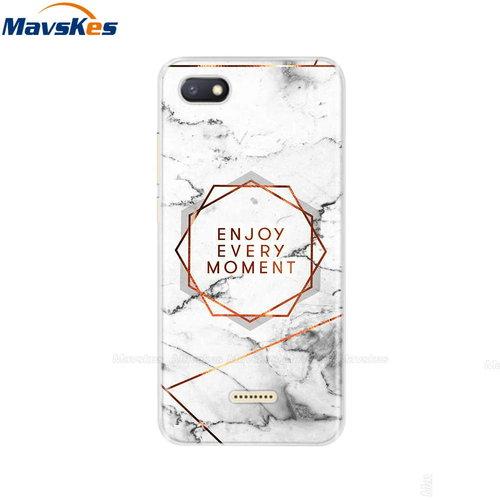 leather case for xiaomi Silicone Phone Cases For Xiaomi Redmi 6A / 6 Case Silicon Soft TPU Back Cover For Xiaomi Redmi 6 Redmi6A 6 A Case Coque Funda xiaomi leather case Cases For Xiaomi