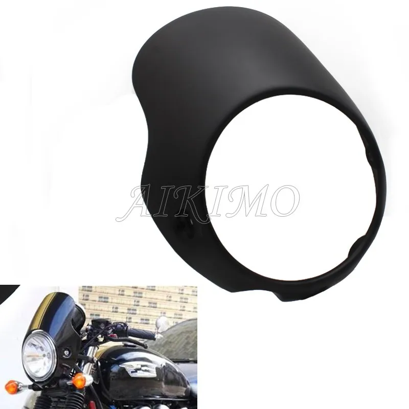 Мотоциклетная фара Cafe Racer из АБС-пластика обтекатель козырек ретро Универсальный
