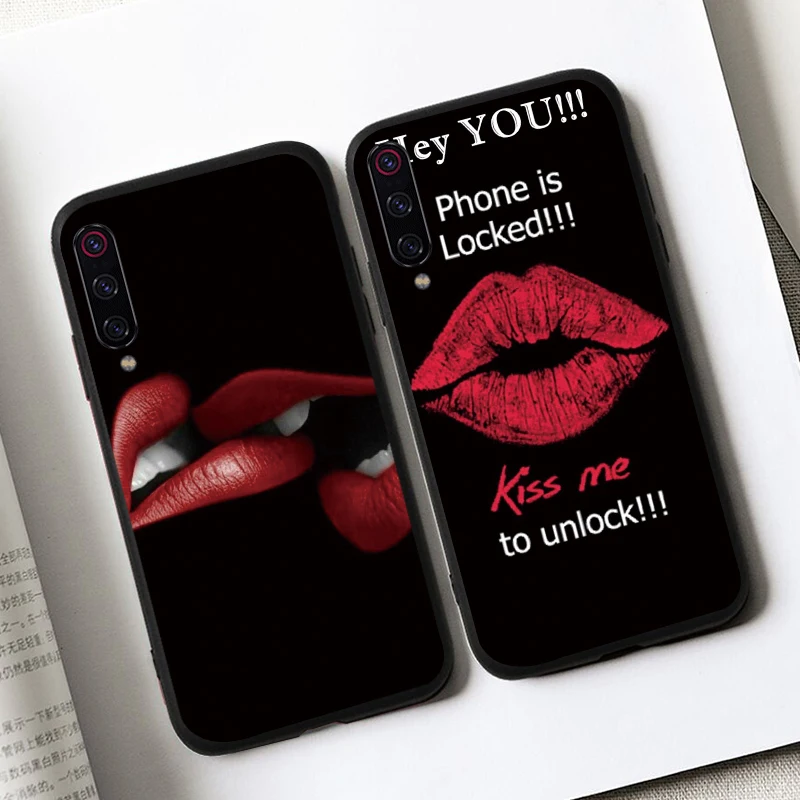 smile lip Soft TPU Case For Samsung Galaxy a2 Core J7duo j8 2018 J4 J6 Plus Cover Silicone Funda Samsang a 7 a8 Coque Bag | Мобильные