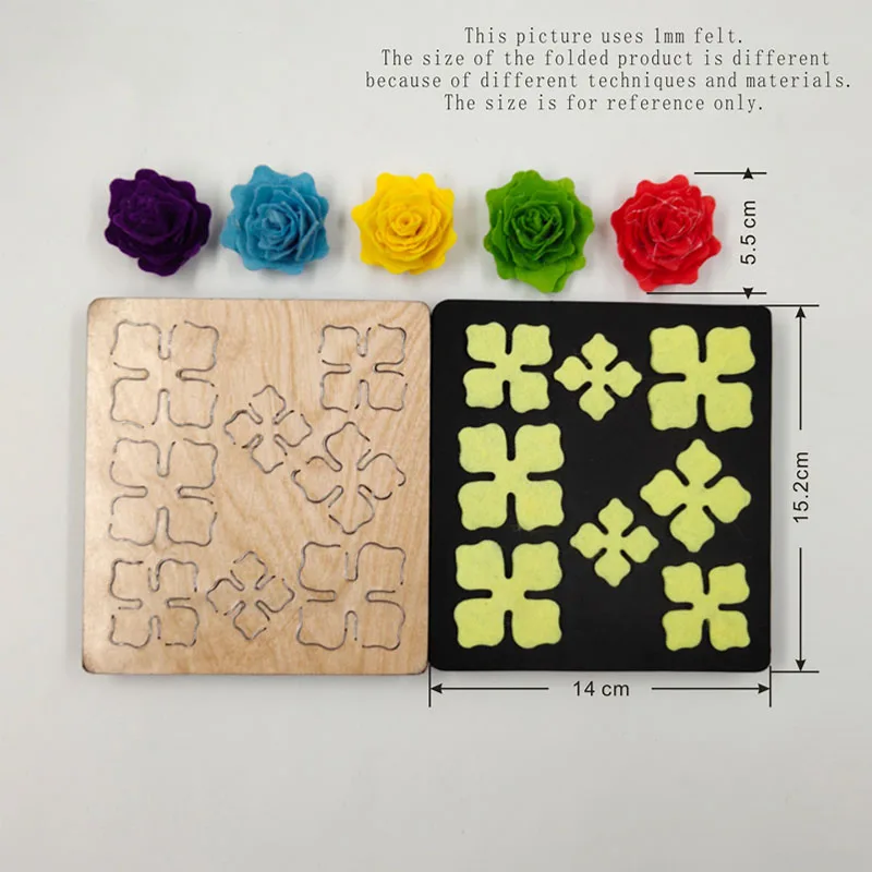 Blossom 3D розами рулон Деревянный высечки для DIY скрапбукинга кожаные бумажные поделки украшения шаблон прессформы Лидер продаж