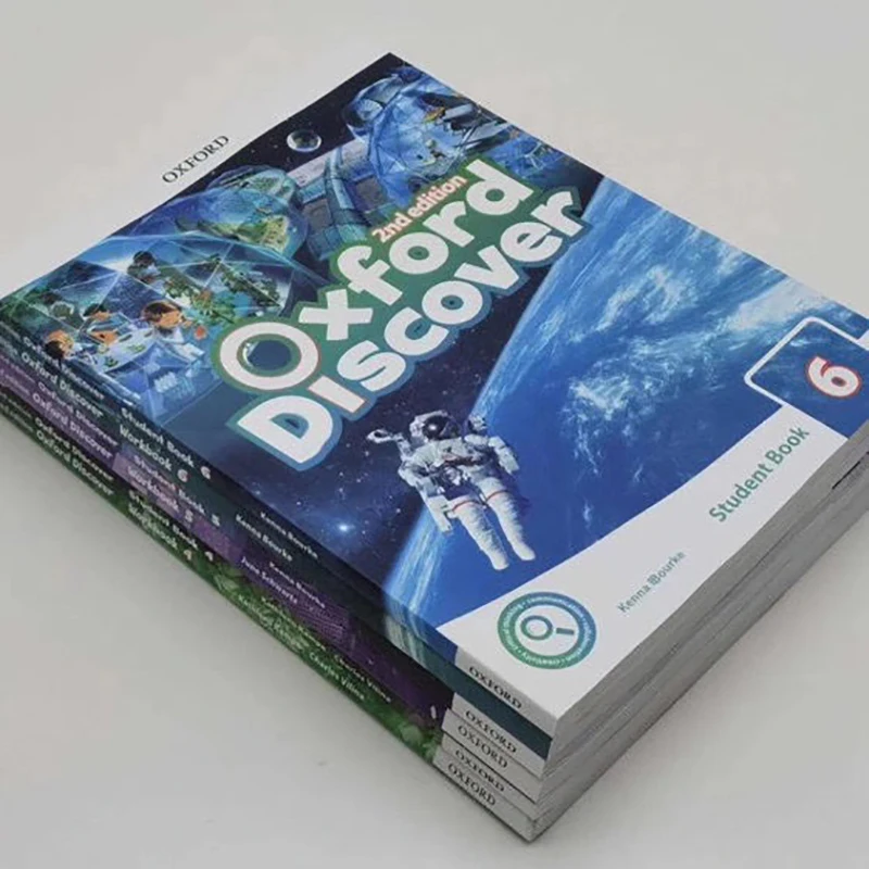 

12 шт. Оксфорд Discover 2nd Edition Уровень 1-6 учебник для студентов и учебник для молодых учеников английский детский семейный учебник