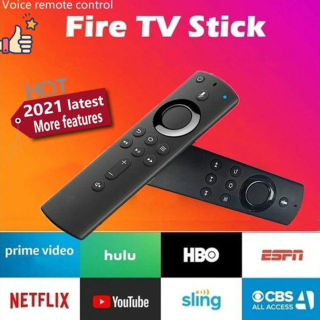 Fire Stick 4K With Voice Remote Voice Remote Control