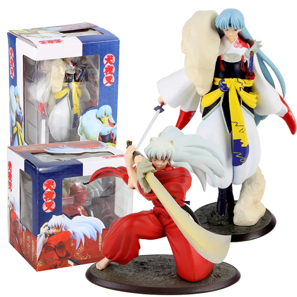 Фигурка Инуяша сесshoumaru Inuyasha Yasha из ПВХ Коллекционная кукла аниме экшн-фигурки