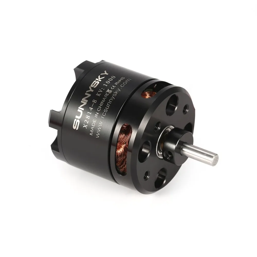 SUNNYSKY X2814 14P 900KV 1000KV 1100KV 1250KV RC мотор 3-4S бесщеточный двигатель для 1-1,5 кг RC самолета Warbirds Bigplanes
