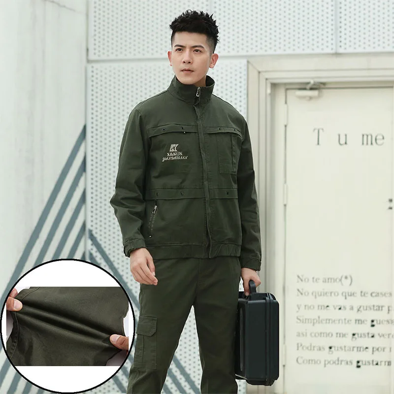 New  Outwear Brand Clothing Smock Tactical Trench Coat Male Military Trench Waterproof Coat Men Pants (4)