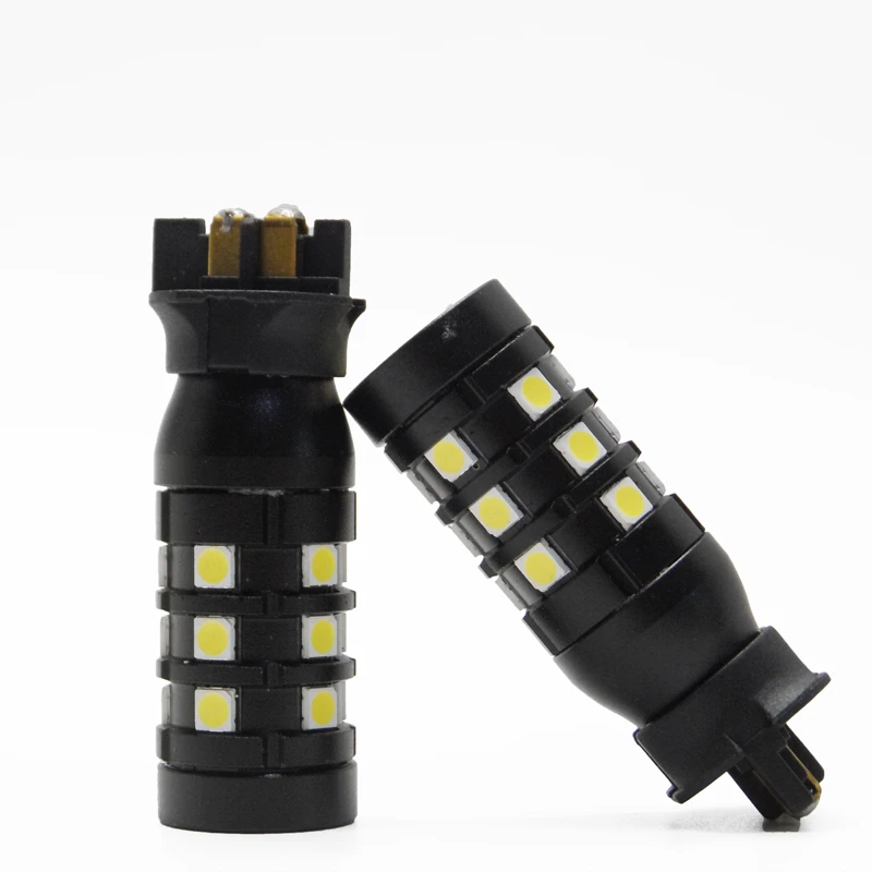 AGLINT T20 W21W LED Lampadine 7443 7440 W21/5W 24SMD Per Auto DRL Luci Di Marcia Diurna - Foto 3