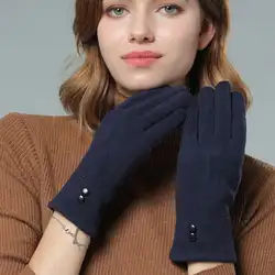 Studyset женские перчатки теплая одежда пушистая ручная крышка Холодостойкие спортивные перчатки для верховой езды с сенсорным экраном