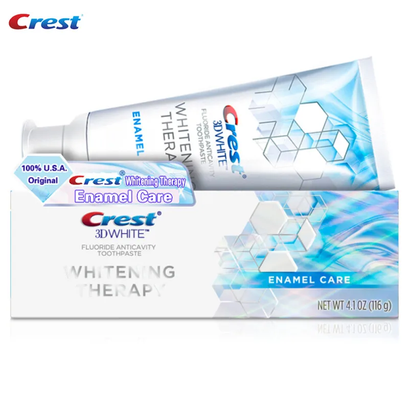 Crest зубная отбеливающая паста 3D белый продукт для отбеливания зубов терапия