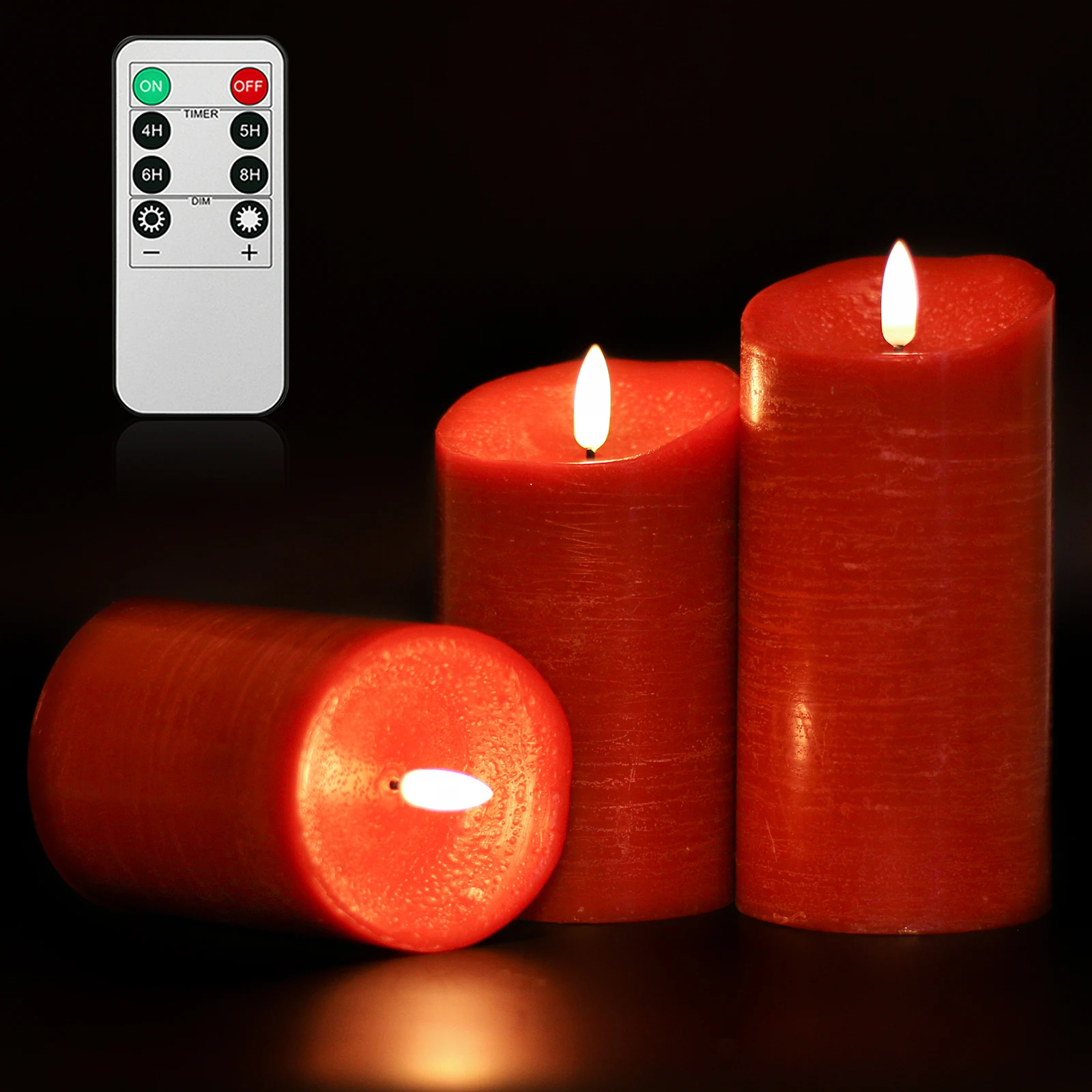 led flameless vela luzes ano novo velas