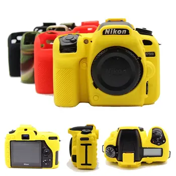 

New Soft Silicone Rubber Camera Protective Body Cover Case Skin For Nikon D7500 DSLR Camera Protector