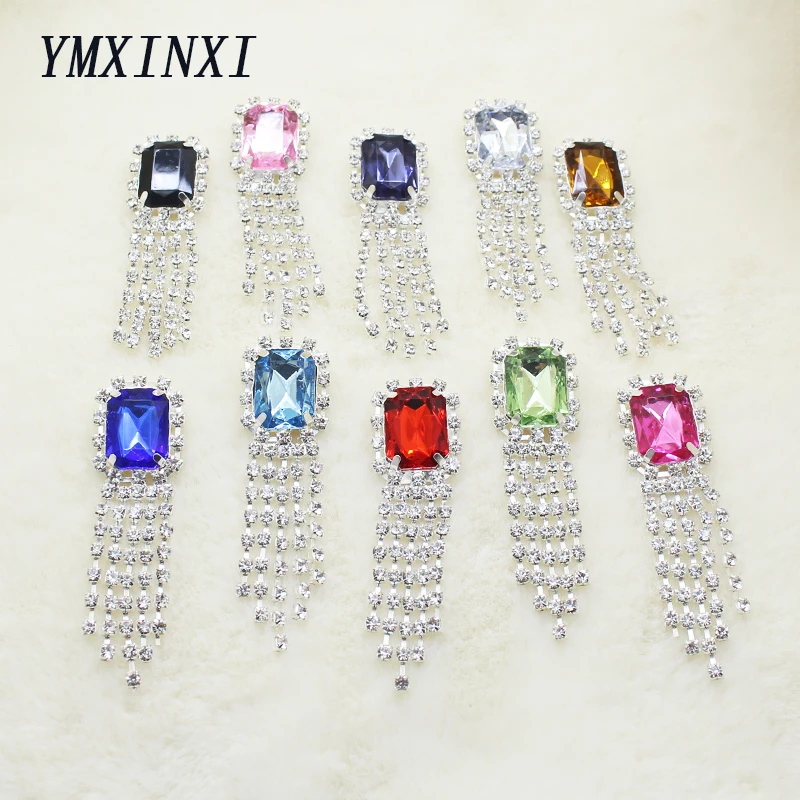 

Rhinestone Brooch Clothing Decoration Accessories Production Design Accessories Simple Crystal Temperament Shine 5 Pcs Women