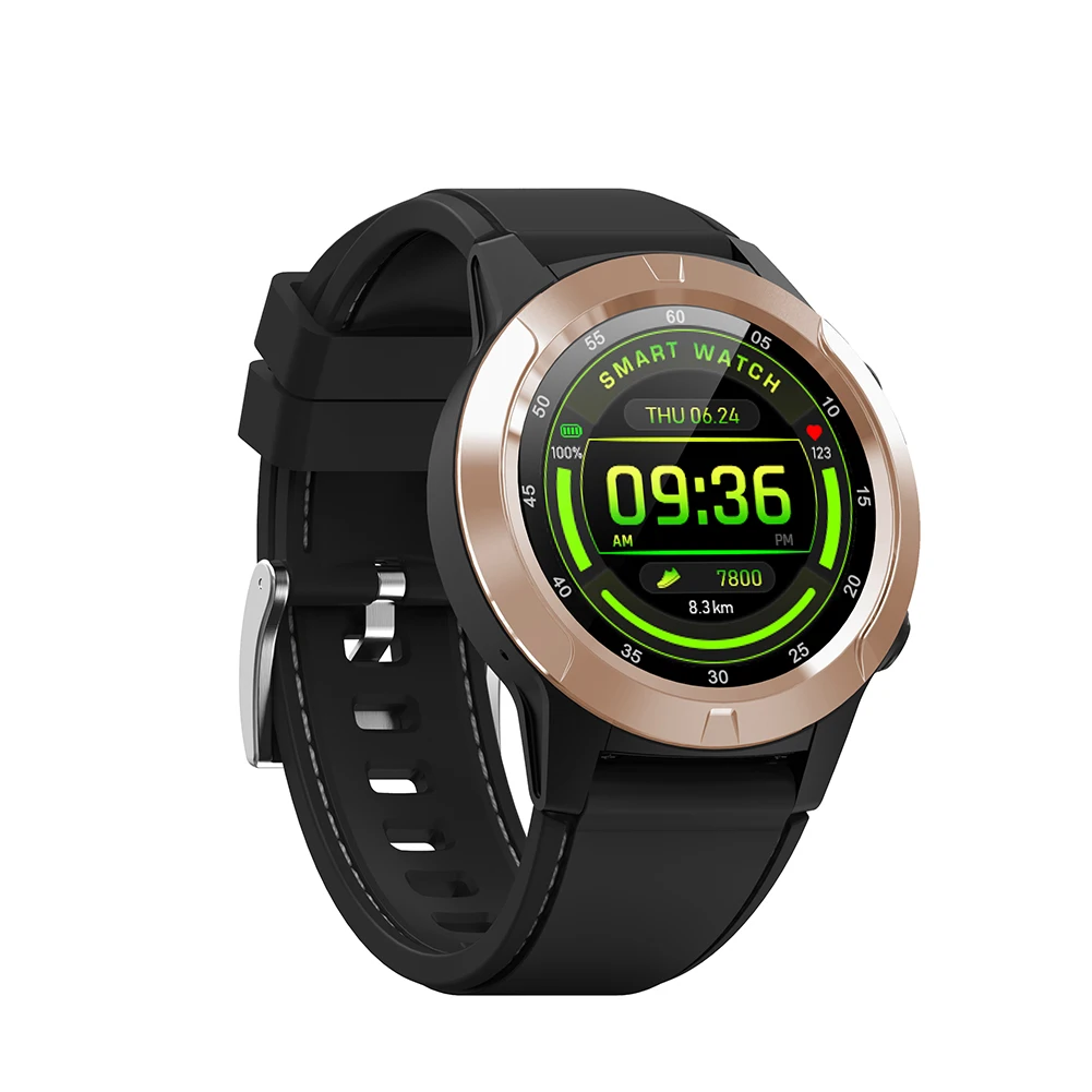 Watch Smart Watch GPS Compass Barometer 1.3 IP67 Waterproof Sports Bluetooth Call Heart Rate Blood Pressure Outdoor Smartwatch