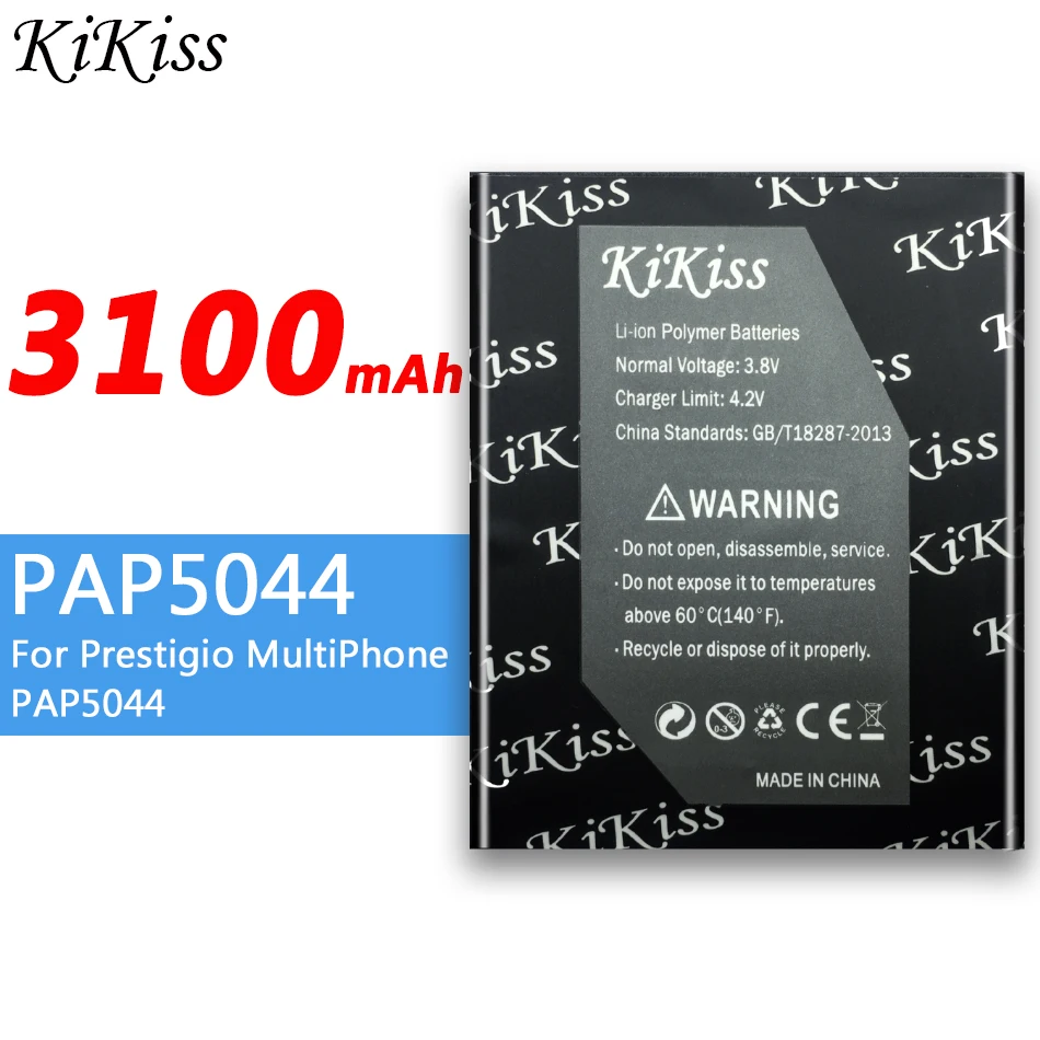 Аккумулятор высокой емкости на 3100 мА · ч для смартфона Prestigio MultiPhone PAP5044 DUO PAP