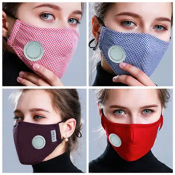 

Anti Pollution Mask Dust Respirator Washable Reusable Masks Cotton Unisex Mouth Muffle For Allergy/Travel/ Cycling