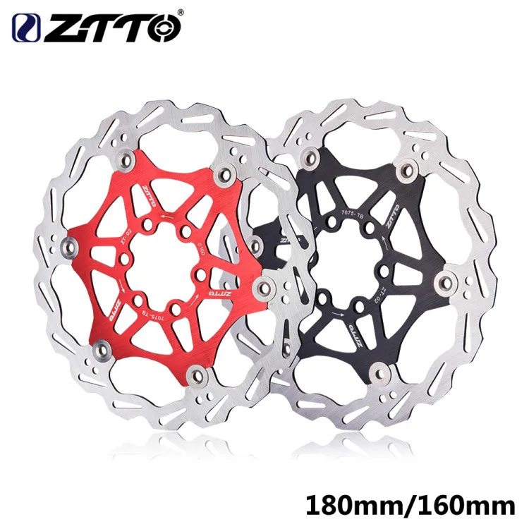 

ZTTO 180mm 160mm DH Brake Floating Rotor Stainless Steel MTB Disc Hydraulic Brake pads For Mountain Road CX Bike Bicycle parts
