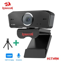 REDRAGON GW800 HITMAN USB HD-Webcam Eingebautes Mikrofon Smart 1920 X 1080P 30fps Web-Cam-Kamera für Desktop-Laptops PC-Spiel