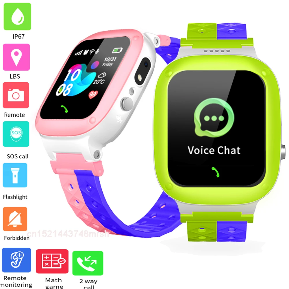 

Q18 Smart Watch Kids IP67 Waterproof Baby Watch LBS SOS Call Phone Watch Children's Smartwatch VS Q50 Q90 Kids Smartwatch.